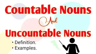 Countable Nouns📚 | Uncountable Nouns📖 | Countable and Uncountable nouns🖋 | #partsofspeech