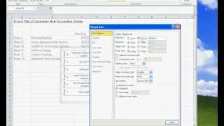 Excel Solution - How to Create Project Plan with Bar Chart in Excel 2010.avi