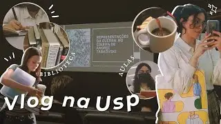 Study Vlog: Aulas de Cinema, Comunicação e Publicidade na USP | Rotina da Faculdade (dark academia)