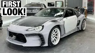 FINALLY FINISHED THE STREETHUNTER WIDEBODY BRZ!!