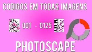 Como  colocar códigos em todas as imagens Photoscape