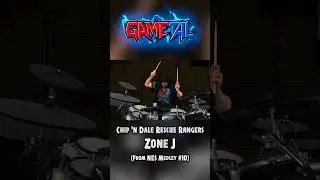 Zone J (Chip n' Dale: Rescue Rangers) - GaMetal Remix (From NES Medley 10) #chipndale #nes #vgm