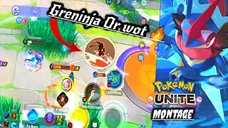 Greninja Surf Is Next Level Move in Pokemon unite | Pokemon unite Greninja | Pokemon unite.