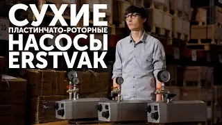 Сухие пластинчато-роторные насосы Erstvak |VP|PP|PVP|