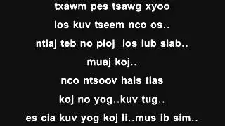 Pes Tsawg Xyoo Tseem Nco With Lyrics - Laib Laus