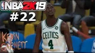 NBA 2K19 MI CARRERA - KEVIN GARNETT #22 ¡¡DESTROZO A LOS HORNETS!!