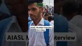 AIASL Live interview Mumbai Aircraft 