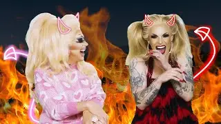 Trixie and Katya moments that NEED JESUS (the thwoorple)