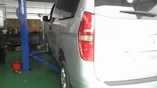 Тест Grand Starex 4WD  режим 50/50