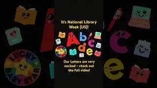 📚🥳 Fun for little ones for National Library Week! 🎉📖