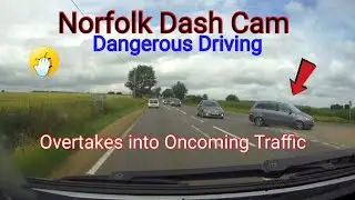 Dangerous Driving During a Cycling Event | UK Dash Cam | Dangerous Driving | Idiot Drivers | UK |
