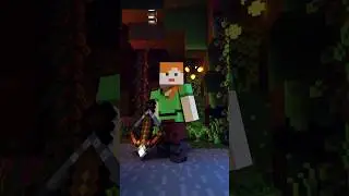 It's a battle 😂 @minecraft #minecraft #shorts