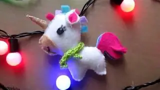 Единорог из фетра\Unicorn of felt