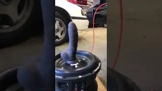 dildo on a subwoofer