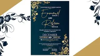 How To Design Wedding Invitation in 2023 | 
