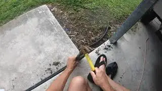 homemade  concrete expansion joint repair  2.0 (easy/cheap)