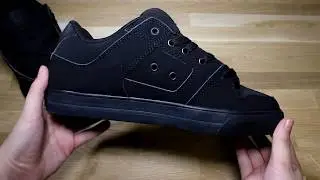 DC Pure Trainers in Black/Pirate Black
