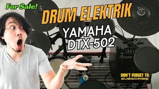 Drum Elektrik Yamaha DTX-502 Masih Layak di Beli di Akhir Tahun 2024. #drumelektrik #dtx