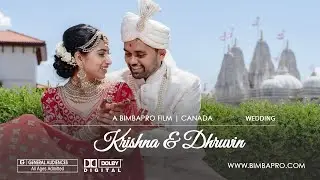 Dhruvin & Krishna's Emotional Yet Fun Wedding Highlight | BAPS Shri Swaminarayan Mandir, Toronto
