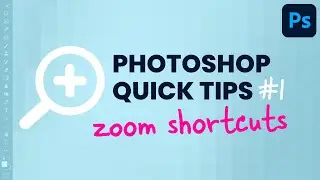 Zoom Keyboard Shortcuts Photoshop Quick Tips #shorts