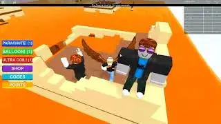 The Floor Is LAVA! 🔥Roblox road to 75 survivals!!!