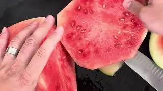 How to cut a watermelon