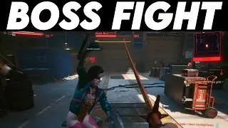 CYBERPUNK 2077 ANNA NOX BOSS FIGHT (VERY HARD)