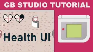 GB Studio - UI Health System - Zelda Combat