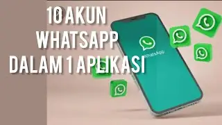 cara membuat banyak whatsapp di dalam 1 aplikasi tanpa aplikasi tambahan .