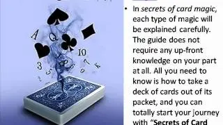 Secrets Of Card Magic Review - Arts Review Center