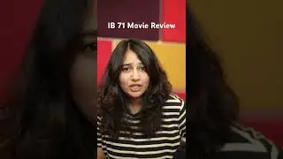 IB71 Movie Review | Aditi Raval | Gujarat