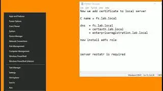 How to Install And Configure ADFS