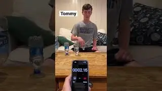 Fastest to Land 4 Cap Flips Wins!