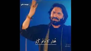 Momino Haider a,s Karar Ka Matam Karlo | #nadeemsarwar #alishanawar #alijee
