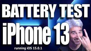 iPhone 13 : Battery Life / Battery Drain / Battery Performance Test.