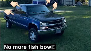 THIS WAS MUCH NEEDED! (TINTED WINDOWS) NO MORE FISH BOWL! 😎😎😎😎