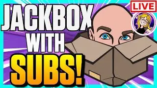 🔴Playing JACKBOX with SUBS! | Jackbox Party Packs LIVE!