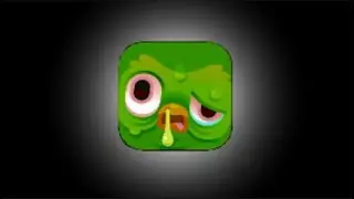 Why does the Duolingo icon look like this?