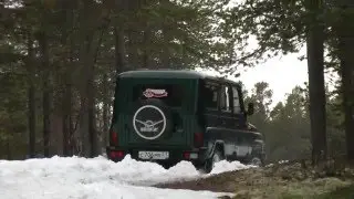 хантер по снегу