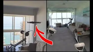 VR 3D model shot in 15 seconds with invisible 360 drone #shorts