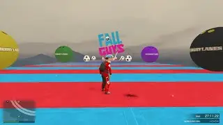 Playing Fall Guys in GTA 5 - Funniest Gameplay Ever😂