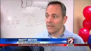 Businessman Matt Bevin runs for Ky. Governor