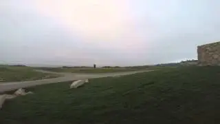 Spanish Bay bag pipes at Pebble Beach resort 2014