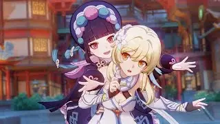 Yunjin Takes a photo With The Traveler