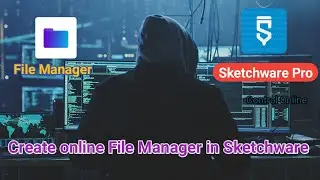 how to create online File Manager in Sketchware Pro