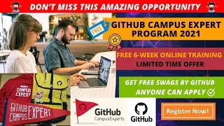 Github Free Program For Students| Github Campus Expert Program| Free Swags T-shirt| Application Open