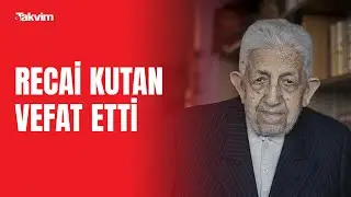 Saadet Partisi Kurucu Genel Başkanı Recai Kutan hayatını kaybetti