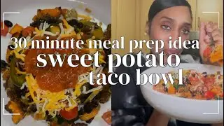 Quick & Easy Sweet Potato Taco Bowl Recipe | Dinner in 30 Minutes