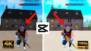 How to Gaming Editing Tutorial Video//4k And 1080p 