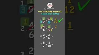 How to Multiply Fractions? Cancellation Method Hack 